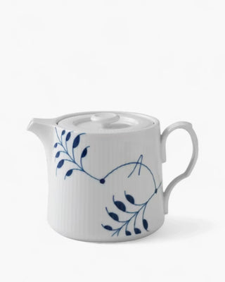 Royal Copenhagen Fluted Mega teapot Blue 75 cl - 25.37 oz - Buy now on ShopDecor - Discover the best products by ROYAL COPENHAGEN design