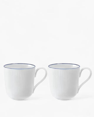 Royal Copenhagen Blueline set 2 mugs 28 cl - 9.47 oz - Buy now on ShopDecor - Discover the best products by ROYAL COPENHAGEN design