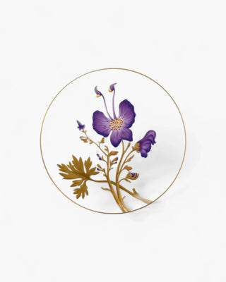 Royal Copenhagen Flora plate Royal Copenhagen Pansy 27 cm - 10.63 in - Buy now on ShopDecor - Discover the best products by ROYAL COPENHAGEN design