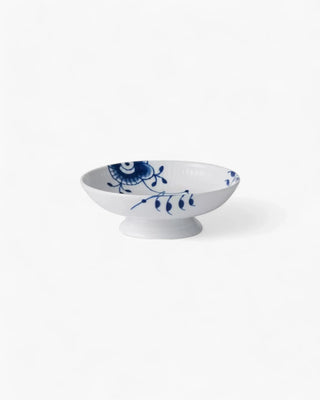 Royal Copenhagen Blue Fluted Mega bowl on foot 42 cl - 14.21 oz - Buy now on ShopDecor - Discover the best products by ROYAL COPENHAGEN design