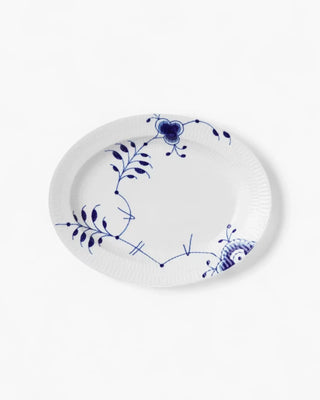 Royal Copenhagen Fluted Mega oval dish Blue 30.5 cm - 12.01 in - Buy now on ShopDecor - Discover the best products by ROYAL COPENHAGEN design