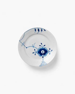 Royal Copenhagen Fluted Mega plate Blue 19 cm - 7.49 in - Buy now on ShopDecor - Discover the best products by ROYAL COPENHAGEN design