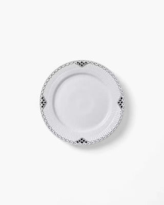 Royal Copenhagen Coral Lace plate Black 19 cm - 7.49 in - Buy now on ShopDecor - Discover the best products by ROYAL COPENHAGEN design