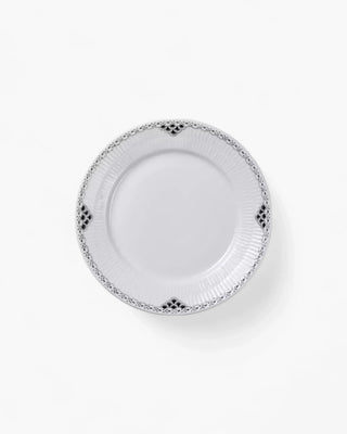 Royal Copenhagen Coral Lace plate Black 22 cm - 8.67 in - Buy now on ShopDecor - Discover the best products by ROYAL COPENHAGEN design