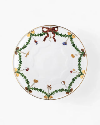 Royal Copenhagen Star Fluted Christmas round dish 32 cm - 12.60 in - Buy now on ShopDecor - Discover the best products by ROYAL COPENHAGEN design