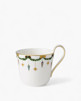 Royal Copenhagen Star Fluted Christmas high handle cup 33 cl - 11.16 oz - Buy now on ShopDecor - Discover the best products by ROYAL COPENHAGEN design