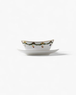 Royal Copenhagen Star Fluted Christmas sauce bowl - Buy now on ShopDecor - Discover the best products by ROYAL COPENHAGEN design