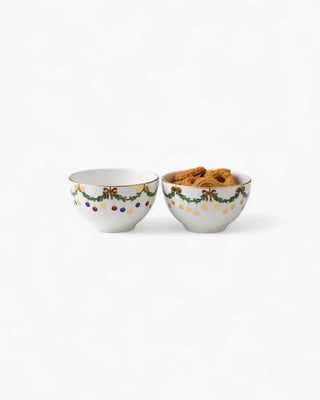 Royal Copenhagen Star Fluted Christmas set 2 bowls 30 cl - 10.15 in - Buy now on ShopDecor - Discover the best products by ROYAL COPENHAGEN design