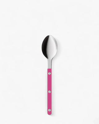 Sabre Paris Bistrot Shiny stainless steel dessert spoon with nylon handle Sabre Paris Raspberry - Buy now on ShopDecor - Discover the best products by SABRE PARIS design