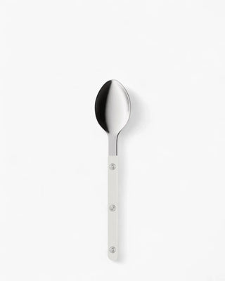 Sabre Paris Bistrot Shiny stainless steel dessert spoon with nylon handle Sabre Paris White - Buy now on ShopDecor - Discover the best products by SABRE PARIS design