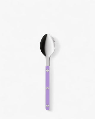 Sabre Paris Bistrot Shiny stainless steel dessert spoon with nylon handle Sabre Paris Light Purple - Buy now on ShopDecor - Discover the best products by SABRE PARIS design