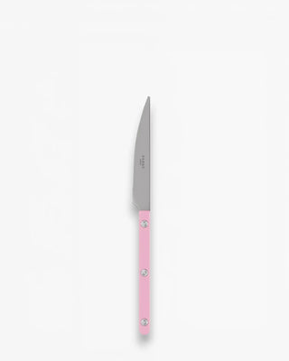 Sabre Paris Bistrot Vintage stainless steel dessert knife with nylon handle Sabre Paris Pink - Buy now on ShopDecor - Discover the best products by SABRE PARIS design