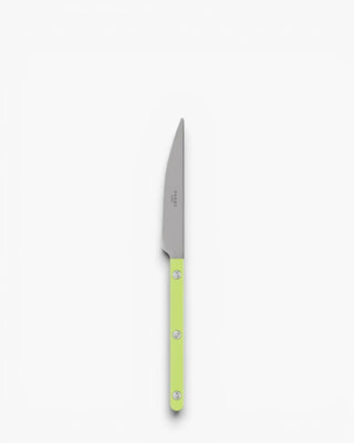Sabre Paris Bistrot Vintage stainless steel dessert knife with nylon handle Sabre Paris Lime - Buy now on ShopDecor - Discover the best products by SABRE PARIS design