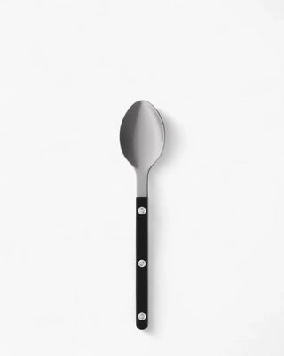 Sabre Paris Bistrot Vintage stainless steel dessert spoon with nylon handle Sabre Paris Black - Buy now on ShopDecor - Discover the best products by SABRE PARIS design