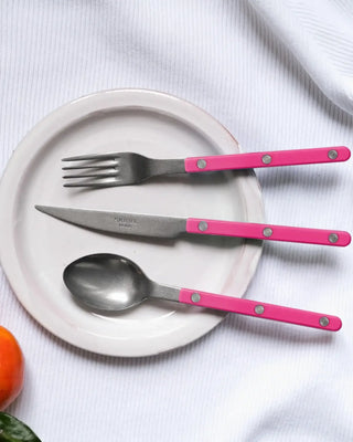 Sabre Paris Bistrot Vintage stainless steel dessert spoon with nylon handle - Buy now on ShopDecor - Discover the best products by SABRE PARIS design