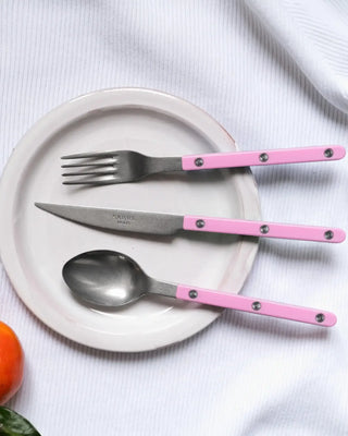 Sabre Paris Bistrot Vintage stainless steel dessert spoon with nylon handle - Buy now on ShopDecor - Discover the best products by SABRE PARIS design