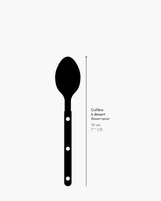 Sabre Paris Bistrot Vintage stainless steel dessert spoon with nylon handle - Buy now on ShopDecor - Discover the best products by SABRE PARIS design