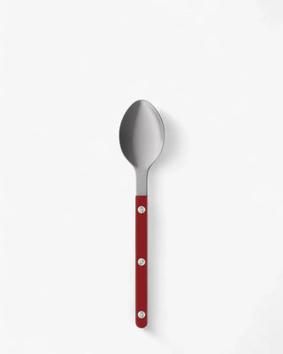 Sabre Paris Bistrot Vintage stainless steel dessert spoon with nylon handle Sabre Paris Burgundy - Buy now on ShopDecor - Discover the best products by SABRE PARIS design