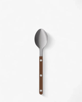 Sabre Paris Bistrot Vintage stainless steel dessert spoon with nylon handle Sabre Paris Chocolate - Buy now on ShopDecor - Discover the best products by SABRE PARIS design
