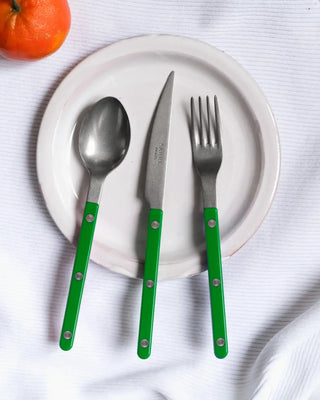 Sabre Paris Bistrot Vintage stainless steel dessert spoon with nylon handle - Buy now on ShopDecor - Discover the best products by SABRE PARIS design