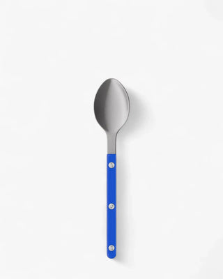 Sabre Paris Bistrot Vintage stainless steel dessert spoon with nylon handle Sabre Paris Lapis Blue - Buy now on ShopDecor - Discover the best products by SABRE PARIS design