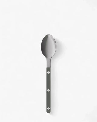Sabre Paris Bistrot Vintage stainless steel dessert spoon with nylon handle Sabre Paris Dark Grey - Buy now on ShopDecor - Discover the best products by SABRE PARIS design