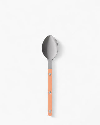 Sabre Paris Bistrot Vintage stainless steel dessert spoon with nylon handle Sabre Paris Nude Pink - Buy now on ShopDecor - Discover the best products by SABRE PARIS design