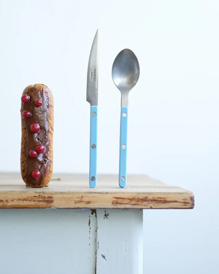 Sabre Paris Bistrot Vintage stainless steel dessert spoon with nylon handle - Buy now on ShopDecor - Discover the best products by SABRE PARIS design