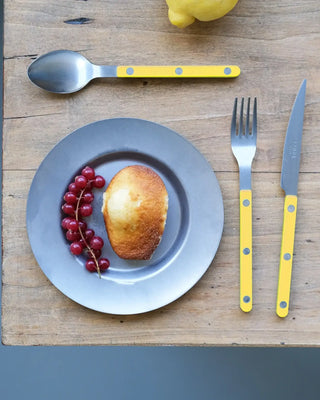 Sabre Paris Bistrot Vintage stainless steel dessert spoon with nylon handle - Buy now on ShopDecor - Discover the best products by SABRE PARIS design