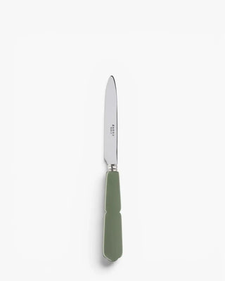 Sabre Paris Gustave stainless steel dessert knife with acrylic handle Sabre Paris Dark Green - Buy now on ShopDecor - Discover the best products by SABRE PARIS design