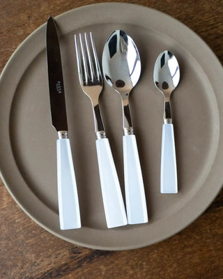 Sabre Paris Icône 24-piece stainless steel cutlery set with acrylic handles - Buy now on ShopDecor - Discover the best products by SABRE PARIS design
