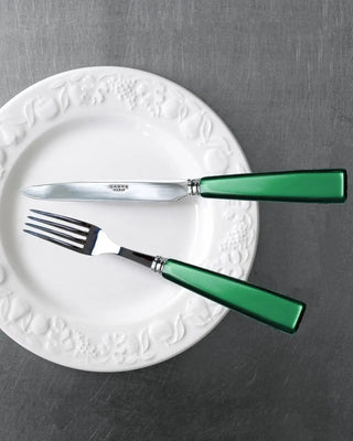 Sabre Paris Icône 24-piece stainless steel cutlery set with acrylic handles - Buy now on ShopDecor - Discover the best products by SABRE PARIS design