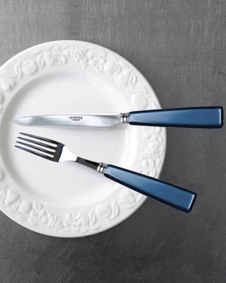 Sabre Paris Icône 24-piece stainless steel cutlery set with acrylic handles - Buy now on ShopDecor - Discover the best products by SABRE PARIS design