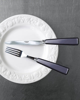 Sabre Paris Icône 24-piece stainless steel cutlery set with acrylic handles - Buy now on ShopDecor - Discover the best products by SABRE PARIS design