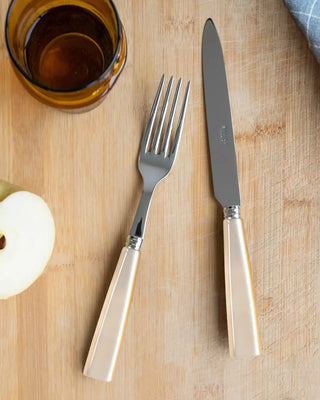 Sabre Paris Icône 5-piece stainless steel cutlery set with acrylic handles - Buy now on ShopDecor - Discover the best products by SABRE PARIS design