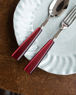 Sabre Paris Icône 5-piece stainless steel cutlery set with acrylic handles - Buy now on ShopDecor - Discover the best products by SABRE PARIS design