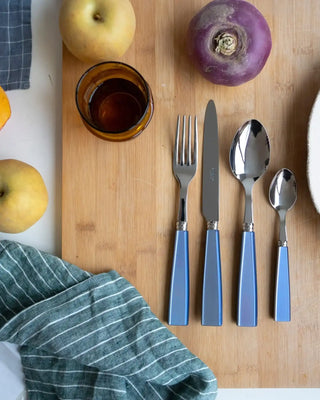 Sabre Paris Icône 5-piece stainless steel cutlery set with acrylic handles - Buy now on ShopDecor - Discover the best products by SABRE PARIS design