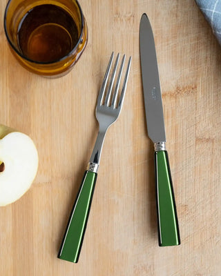 Sabre Paris Icône 5-piece stainless steel cutlery set with acrylic handles - Buy now on ShopDecor - Discover the best products by SABRE PARIS design