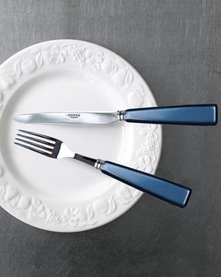 Sabre Paris Icône 5-piece stainless steel cutlery set with acrylic handles - Buy now on ShopDecor - Discover the best products by SABRE PARIS design