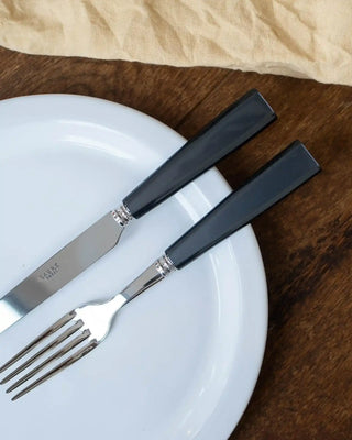 Sabre Paris Icône 5-piece stainless steel cutlery set with acrylic handles - Buy now on ShopDecor - Discover the best products by SABRE PARIS design