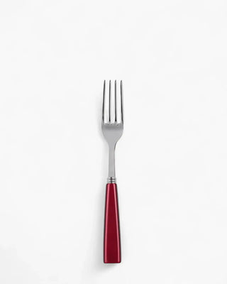 Sabre Paris Icône stainless steel dessert fork with acrylic handle Sabre Paris Red - Buy now on ShopDecor - Discover the best products by SABRE PARIS design