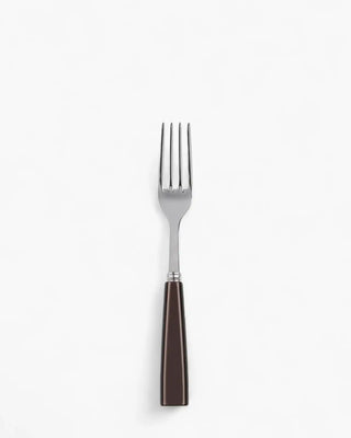 Sabre Paris Icône stainless steel dessert fork with acrylic handle Sabre Paris Brown - Buy now on ShopDecor - Discover the best products by SABRE PARIS design