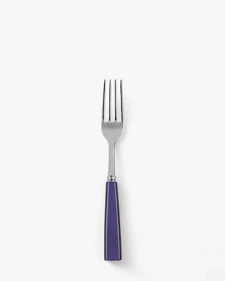 Sabre Paris Icône stainless steel dessert fork with acrylic handle Sabre Paris Purple - Buy now on ShopDecor - Discover the best products by SABRE PARIS design