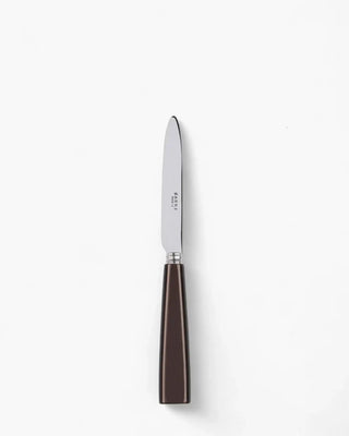 Sabre Paris Icône stainless steel dessert knife with acrylic handle Sabre Paris Brown - Buy now on ShopDecor - Discover the best products by SABRE PARIS design