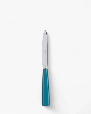Sabre Paris Icône stainless steel dessert knife with acrylic handle Sabre Paris Turquoise - Buy now on ShopDecor - Discover the best products by SABRE PARIS design