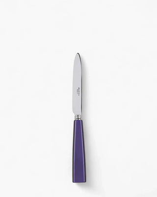 Sabre Paris Icône stainless steel dessert knife with acrylic handle Sabre Paris Purple - Buy now on ShopDecor - Discover the best products by SABRE PARIS design