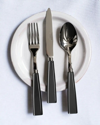 Sabre Paris Icône stainless steel dessert knife with acrylic handle - Buy now on ShopDecor - Discover the best products by SABRE PARIS design