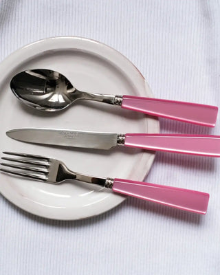 Sabre Paris Icône stainless steel dessert knife with acrylic handle - Buy now on ShopDecor - Discover the best products by SABRE PARIS design