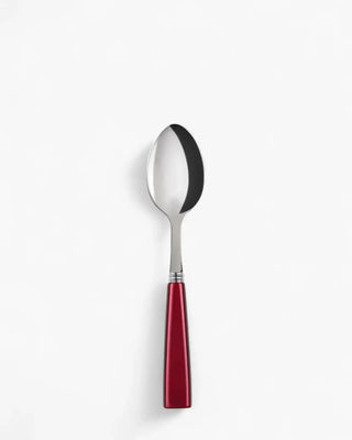 Sabre Paris Icône stainless steel dessert spoon with acrylic handle Sabre Paris Red - Buy now on ShopDecor - Discover the best products by SABRE PARIS design