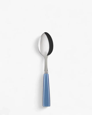 Sabre Paris Icône stainless steel dessert spoon with acrylic handle Sabre Paris Light Blue - Buy now on ShopDecor - Discover the best products by SABRE PARIS design